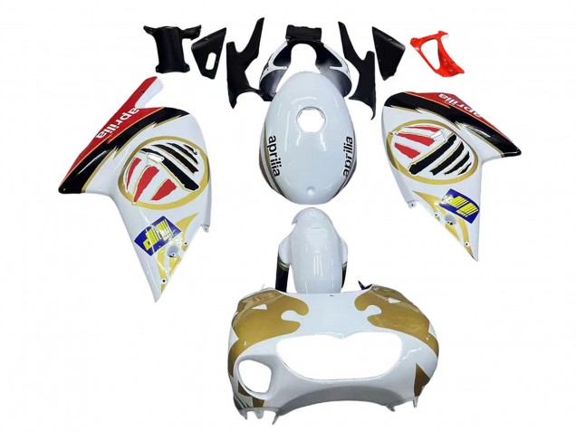 2000-2005 Aprilia RS125 Motorcycle Fairings - White Yellow Red UK Manufacturers