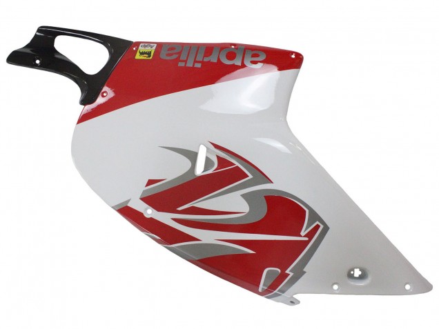 2000-2005 Aprilia RS125 Motorcycle Fairings - White Red UK Manufacturers