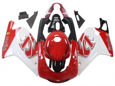 2000-2005 Aprilia RS125 Motorcycle Fairings - White Red UK Manufacturers