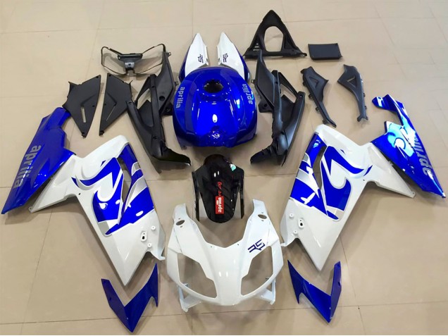 2006-2011 Aprilia RS125 Motorcycle Fairings - White Blue Black UK Manufacturers