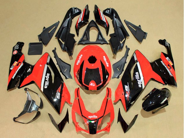2006-2011 Aprilia RS125 Motorcycle Fairings - Red Glossy Black White UK Manufacturers
