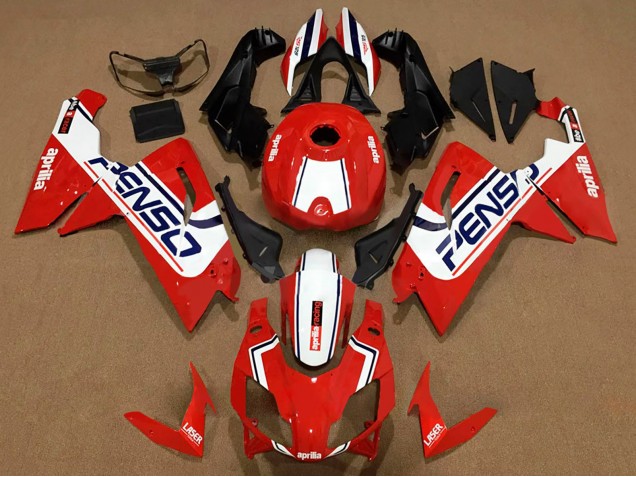 2006-2011 Aprilia RS125 Motorcycle Fairings - Red White UK Manufacturers