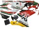 2006-2011 Aprilia RS125 Motorcycle Fairings - White Red Green UK Manufacturers