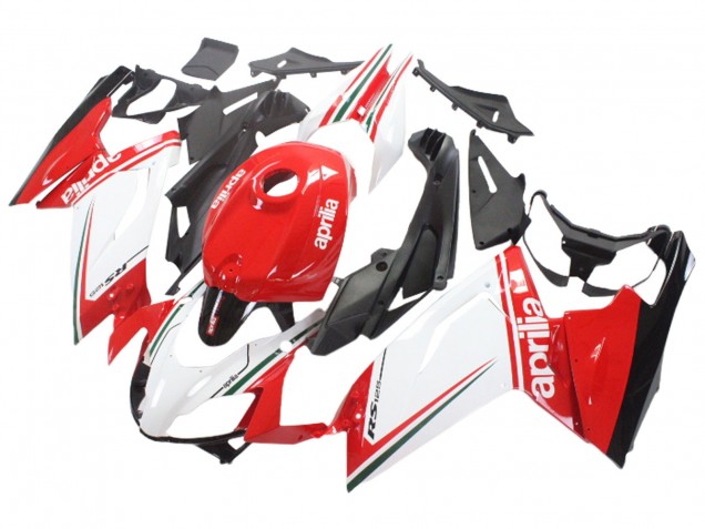 2006-2011 Aprilia RS125 Motorcycle Fairings - White Red Black UK Manufacturers