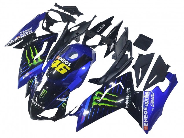 2006-2011 Aprilia RS125 Motorcycle Fairings - Blue Black Green Monster 46 UK Manufacturers