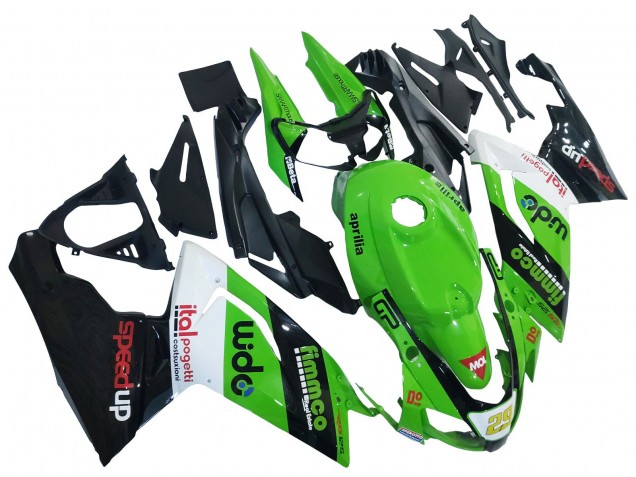2006-2011 Aprilia RS125 Motorcycle Fairing - Green White Black UK Manufacturers