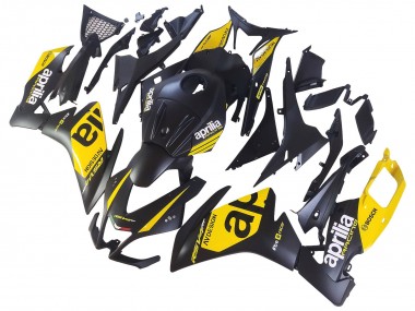 2012-2018 Aprilia RS4 50 125 Motorcycle Fairings - Yellow Matte Black UK Manufacturers
