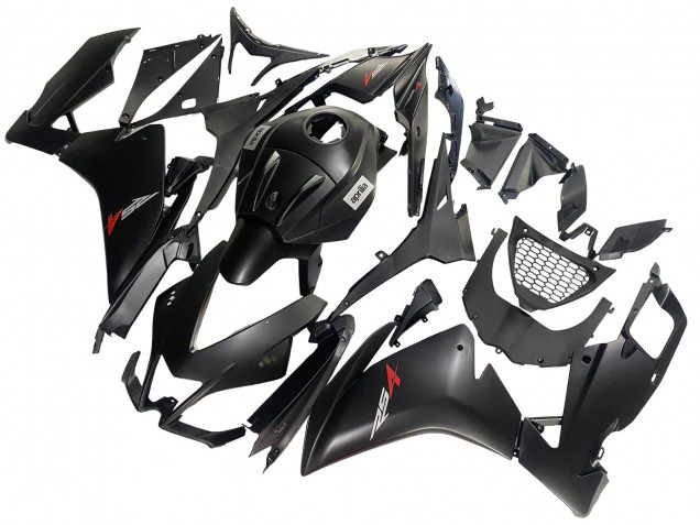 2012-2018 Aprilia RS4 50 125 Motorcycle Fairing Kits - Matte Black UK Manufacturers
