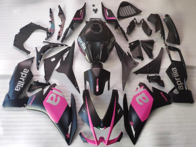 2012-2018 Aprilia RS4 50 125 Motorcycle Fairings - Pink Matte Black UK Manufacturers