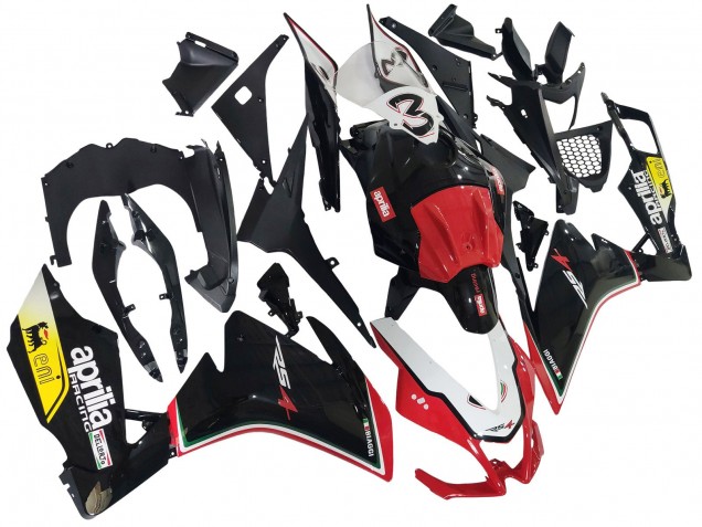 2012-2018 Aprilia RS4 50 125 Motorcycle Fairings - White Red Yellow Glossy Black UK Manufacturers