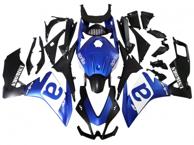 2012-2018 Aprilia RS4 50 125 Motorcycle Fairings - Blue White Matte Black UK Manufacturers