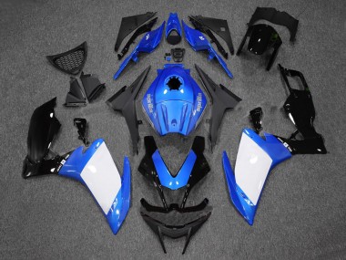 2012-2018 Aprilia RS4 50 125 Motorcycle Fairings - Blue White Glossy Black UK Manufacturers