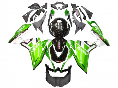 2012-2018 Aprilia RS4 50 125 Motorcycle Fairings - White Green Glossy Black UK Manufacturers