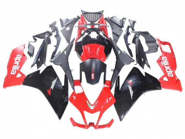 2012-2018 Aprilia RS4 50 125 Motorcycle Fairings - Red Glossy Black UK Manufacturers