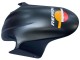 2004-2007 Honda CBR600 F4i Motorcycle Fairings - Matte Black Orange Rossi UK Manufacturers
