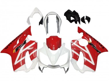 2004-2007 Honda CBR600 F4i Motorcycle Fairings - White Red UK Manufacturers