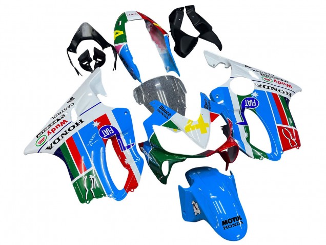 2004-2007 Honda CBR600 F4i Motorcycle Fairings - White Blue Green Red UK Manufacturers