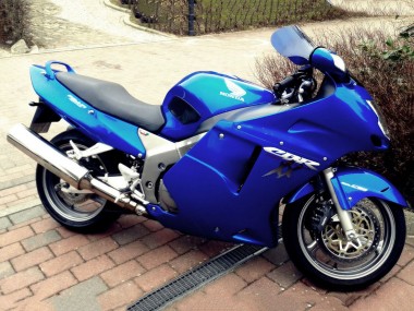 1996-2007 Honda CBR1100XX Blackbird Abs Motorcycle Fairings - Blue UK Manufacturers