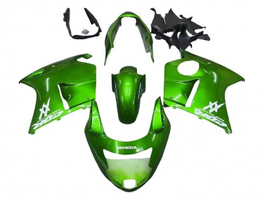 1996-2007 Honda CBR1100XX Blackbird Motorcycle Fairing - Green UK Manufacturers