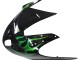 1996-2007 Honda CBR1100XX Blackbird Motorcycle Fairing - Glossy Black Green Flame UK Manufacturers