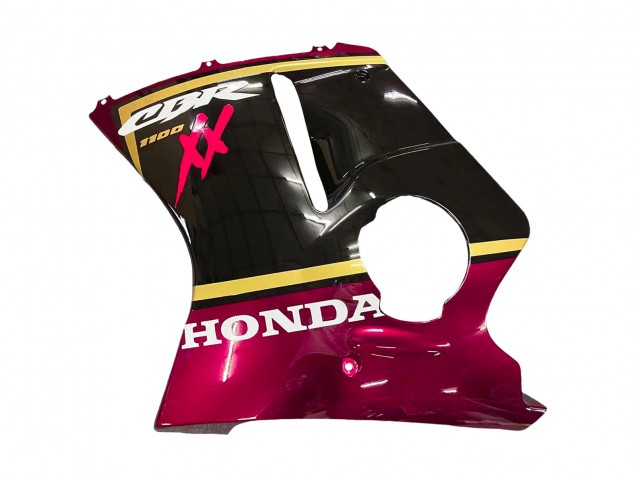 1996-2007 Honda CBR1100XX Blackbird Motorcycle Fairings - Glossy Black Red Yellow UK Manufacturers