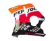1996-2007 Honda CBR1100XX Blackbird Abs Motorcycle Fairings - Orange White Red Glossy Black Repsol UK Manufacturers