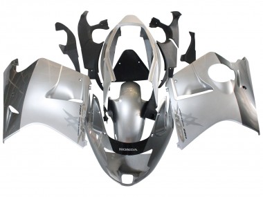 1996-2007 Honda CBR1100XX Blackbird Motorcycle Fairings - Silver Grey UK Manufacturers