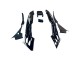1991-1994 Honda CBR600 F2 Motorcycle Fairings - Silver Glossy Black UK Manufacturers