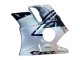 1991-1994 Honda CBR600 F2 Motorcycle Fairings - Silver Glossy Black UK Manufacturers