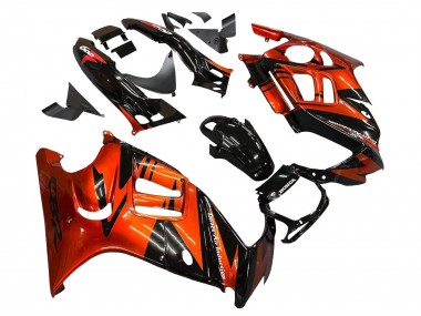 1995-1996 Honda CBR600 F3 Motorcycle Fairings - Orange Glossy Black UK Manufacturers