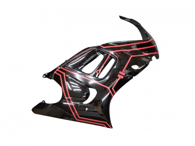 1997-1998 Honda CBR600 F3 Motorcycle Fairing Kits - Red Glossy Black UK Manufacturers