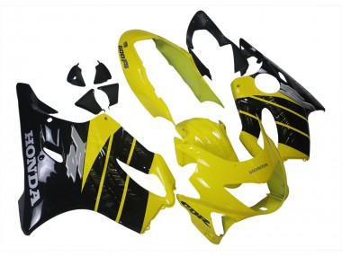 1999-2000 Honda CBR600 F4 Motorcycle Fairings - Yellow Glossy Black UK Manufacturers