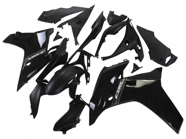 2011-2013 Honda CBR600F Motorcycle Fairings - Glossy Black UK Manufacturers
