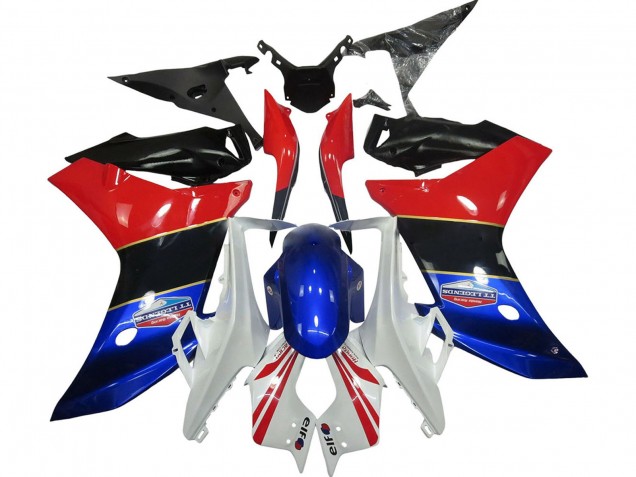 2011-2013 Honda CBR600F Motorcycle Fairings - White Red Blue Glossy Black UK Manufacturers