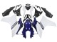 2011-2013 Honda CBR600F Motorcycle Fairings - White Blue UK Manufacturers