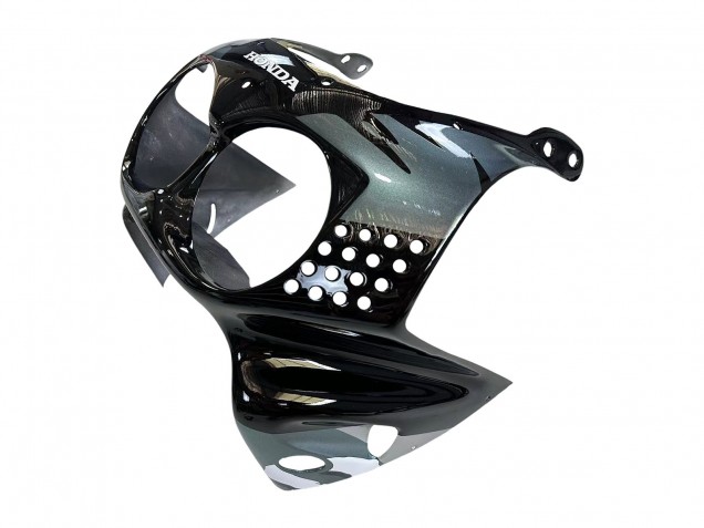 1992-1993 Honda CBR900RR 893 Motorcycle Fairings - Silver Glossy Black UK Manufacturers