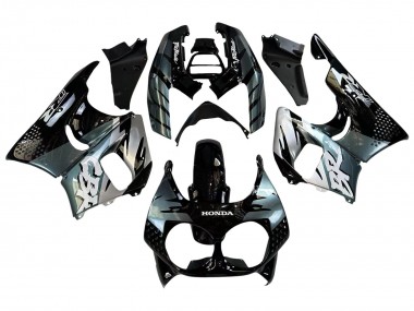1992-1993 Honda CBR900RR 893 Motorcycle Fairings - Silver Glossy Black UK Manufacturers
