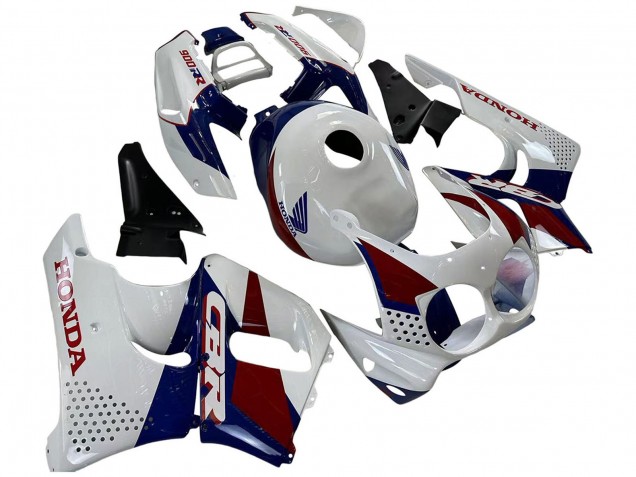 1992-1993 Honda CBR900RR 893 Motorcycle Fairings - White Red Dark Blue UK Manufacturers