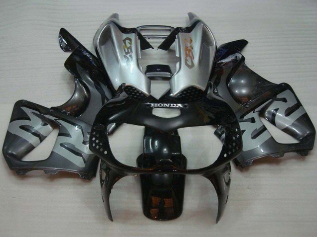 1994-1995 Honda CBR900RR 893 Motorcycle Fairings - Silver Grey Glossy Black UK Manufacturers