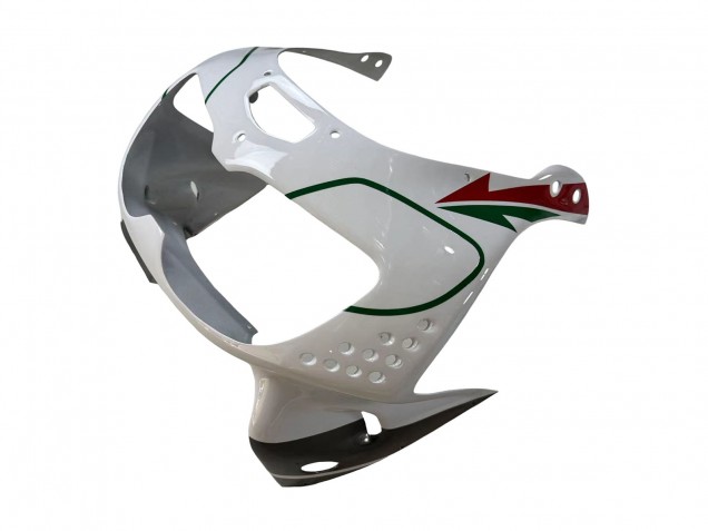 1996-1997 Honda CBR900RR 893 Motorcycle Fairings - White Green Grey Glossy Black Castrol UK Manufacturers