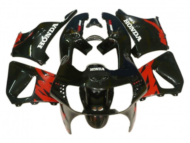 1998-1999 Honda CBR900RR 919 Motorcycle Fairing - Red Glossy Black UK Manufacturers