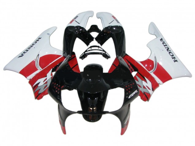 1998-1999 Honda CBR900RR 919 Motorcycle Fairings - White Red Glossy Black UK Manufacturers