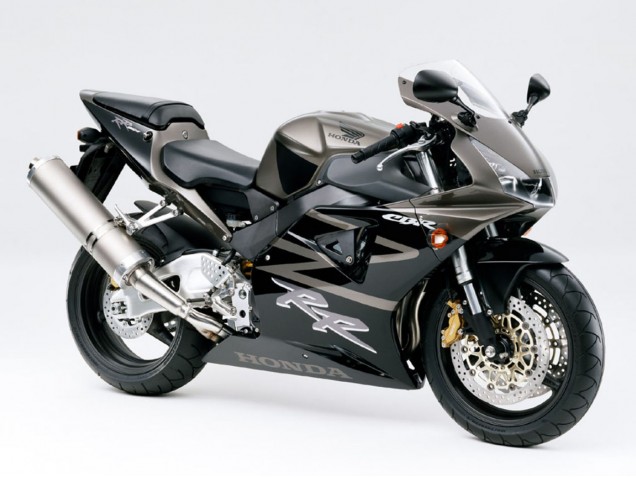 1998-1999 Honda CBR900RR 919 Motorcycle Fairings - Glossy Black White Decals UK Manufacturers