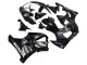 1998-1999 Honda CBR900RR 919 Motorcycle Fairings - Glossy Black White Decals UK Manufacturers