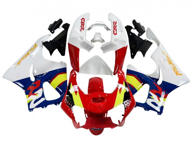 1998-1999 Honda CBR900RR 919 Motorcycle Fairings - White Red Yellow Blue UK Manufacturers
