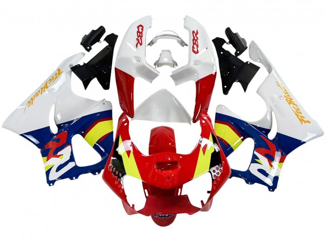 1998-1999 Honda CBR900RR 919 Motorcycle Fairings - White Red Yellow Blue UK Manufacturers