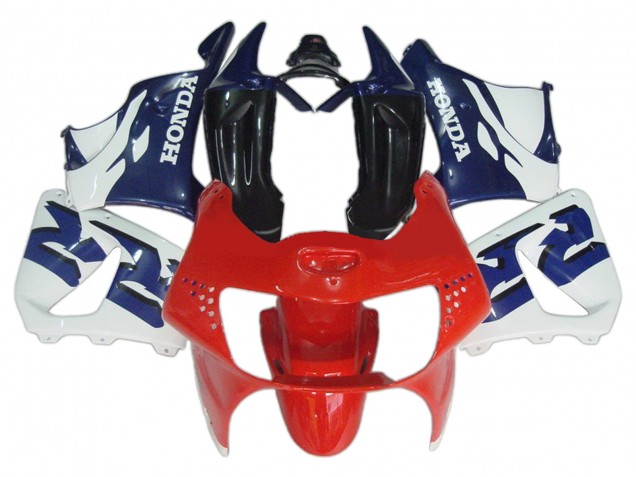 1998-1999 Honda CBR900RR 919 Motorcycle Fairings - White Red Blue UK Manufacturers