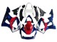 2000-2001 Honda CBR900RR 929 Motorcycle Fairing - White Red Blue UK Manufacturers