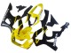 2000-2001 Honda CBR900RR 929 Motorcycle Fairings - Yellow Glossy Black UK Manufacturers