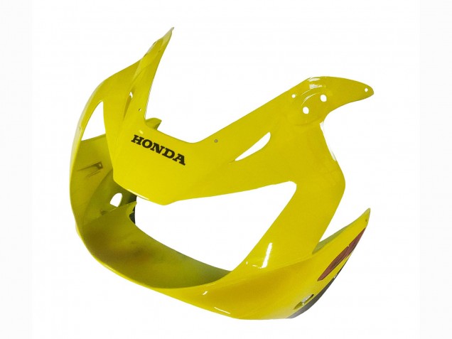 2000-2001 Honda CBR900RR 929 Motorcycle Fairings - Yellow Glossy Black UK Manufacturers